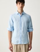 Tommy Hilfiger cămașă pentru bărbați din in