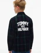 Tommy Hilfiger cămașă pentru copii din catifea reiată