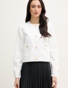 Tommy Hilfiger geacă de blugi pentru femei din bumbac
