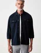 Tommy Hilfiger geacă tip cămașă pentru bărbați din bumbac