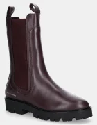 Tommy Hilfiger ghete chelsea de piele TH LTHR MID CHELSEA