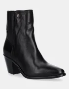 Tommy Hilfiger ghete chelsea de piele WESTERN MID HEEL LEATHER CHELSEA