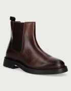 Tommy Hilfiger ghete scurte pentru bărbați din piele CORPORATE CASUAL LTH CHELSEA