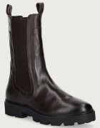 Tommy Hilfiger ghete scurte pentru femei din piele TH STUD LEATHER HIGH CHELSEA