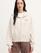 Tommy Hilfiger hanorac cu fermoar pentru femei din bumbac