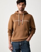 Tommy Hilfiger hanorac cu glugă pentru bărbați cu bumbac