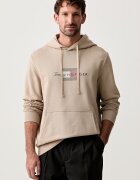 Tommy Hilfiger hanorac cu glugă pentru bărbați din bumbac
