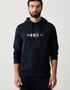 Tommy Hilfiger hanorac cu glugă pentru bărbați din bumbac