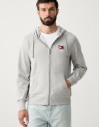 Tommy Hilfiger hanorac cu glugă pentru bărbați din bumbac