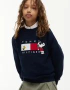 Tommy Hilfiger hanorac pentru copii din bumbac x Peanuts
