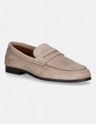 Tommy Hilfiger mocasini pentru femei din piele întoarsă FLEXIBLE SLIM SUEDE LOAFER