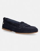 Tommy Hilfiger mocasini pentru femei din piele întoarsă TH FLEX SUEDE LOAFER BALLERINA
