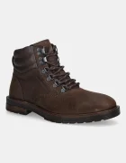 Tommy Hilfiger pantofi din nubuc CLEATED HILFIGER WRM HOOK BOOT