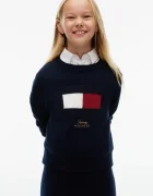 Tommy Hilfiger pulover pentru copii cu amestec de lână