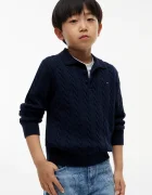 Tommy Hilfiger pulover pentru copii din bumbac