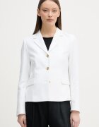 Tommy Hilfiger sacou cu un singur rând de nasturi pentru femei cu amestec de in