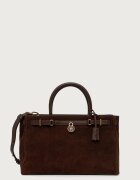 Tommy Hilfiger tote bag pentru femei din piele întoarsă