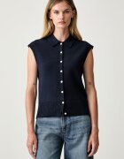 Tommy Hilfiger vestă pentru femei cu bumbac