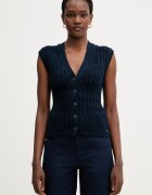 Tommy Hilfiger vestă pentru femei din bumbac
