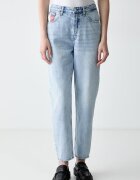 Tommy Jeans blugi mom fit pentru femei