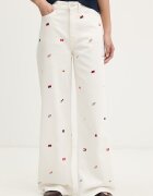 Tommy Jeans blugi wide leg pentru femei