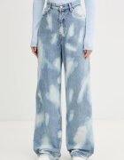 Tommy Jeans blugi wide leg pentru femei