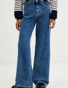 Tommy Jeans blugi wide leg pentru femei