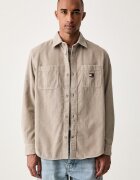 Tommy Jeans cămașă pentru bărbați din catifea reiată