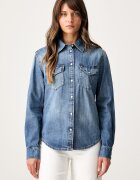 Tommy Jeans cămașă pentru femei din denim