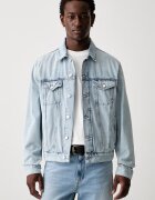 Tommy Jeans geacă de tranziție pentru bărbați din denim