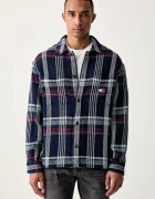 Tommy Jeans geacă tip cămașă pentru bărbați din bumbac