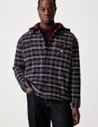 Tommy Jeans geacă tip cămașă pentru bărbați din bumbac