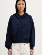 Tommy Jeans hanorac cu fermoar pentru femei din bumbac