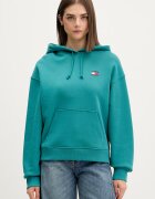 Tommy Jeans hanorac cu glugă pentru femei din bumbac