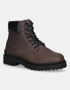 Tommy Jeans pantofi TJM LACE UP BOOT LEATHER