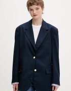 Tommy Jeans sacou cu un singur rând de nasturi pentru femei