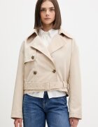 Tommy Jeans trenci scurt pentru femei cu bumbac