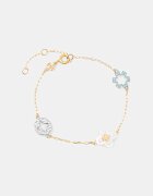 Tory Burch brățară pentru femei placată cu aur cristal ForgetMe