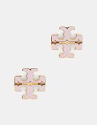 Tory Burch cercei pentru femei din oțel inoxidabil email Icon