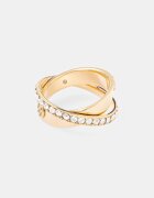 Tory Burch inel pentru femei placat cu aur cristal Icon