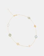 Tory Burch lănțișor pentru femei placat cu aur cristal ForgetMe