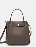 Tory Burch poșetă de piele Romy Bucket