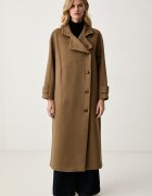 Trussardi palton reversibil pentru femei cu lână
