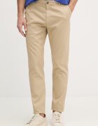 Trussardi pantaloni carrot pentru bărbați din bumbac cu elastan