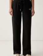 Trussardi pantaloni de trening pentru femei cu bumbac