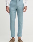 Trussardi pantaloni pentru bărbați din in