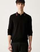 Trussardi pulover pentru bărbați cu vâscoză