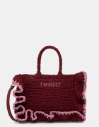 TWINSET geantă crossbody pentru femei împletită