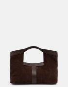 TWINSET geantă shopper pentru femei din piele întoarsă