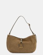 TWINSET hobo bag pentru femei din piele întoarsă